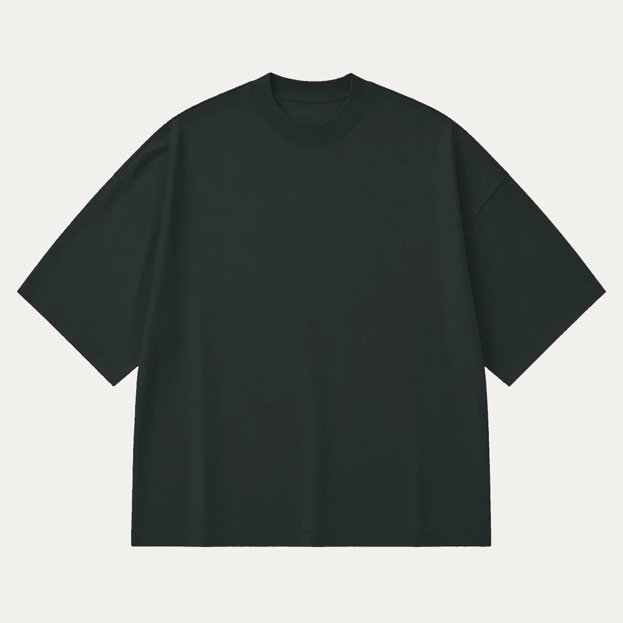 Abyss heavyweight T-shirt, front garment view, personalized with number —
